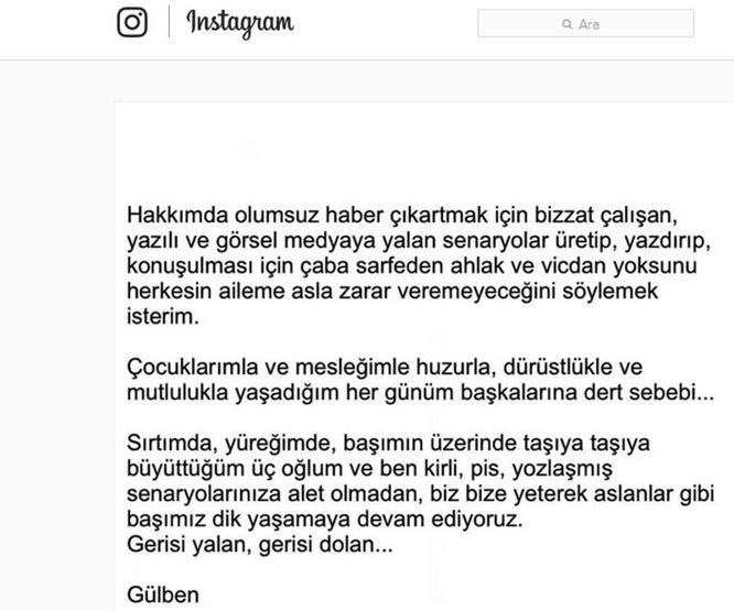 Gülben Ergenden sert açıklama