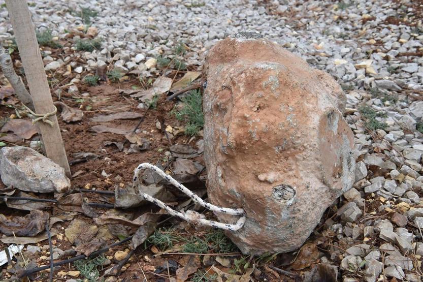 Fırat Kalkanı Harekatında DEAŞ bombaları bulundu