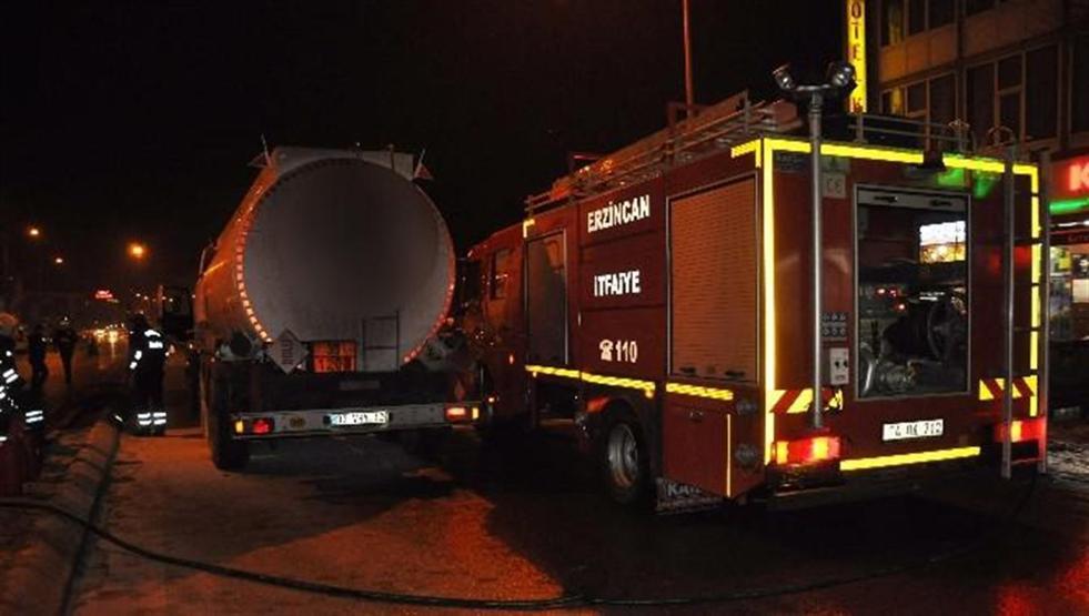 Polis zamanında müdahale etti, Erzincanda facianın eşiğinden dönüldü
