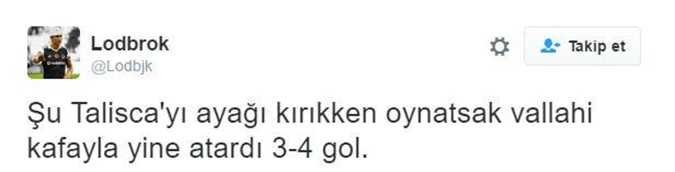 Talisca döndü taraftar coştu