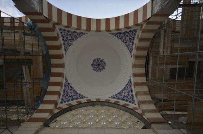Çamlıca Cami inşaatında sona gelindi