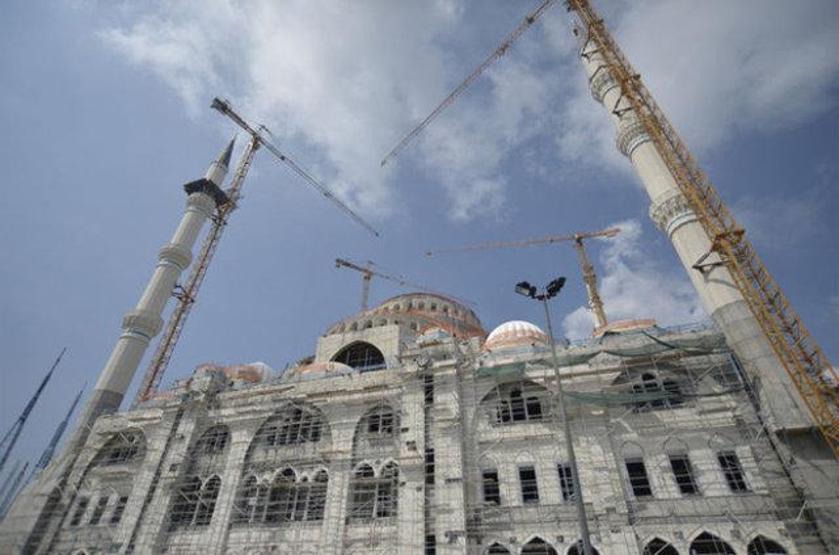 Çamlıca Cami inşaatında sona gelindi