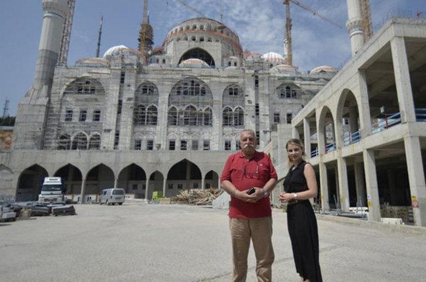 Çamlıca Cami inşaatında sona gelindi