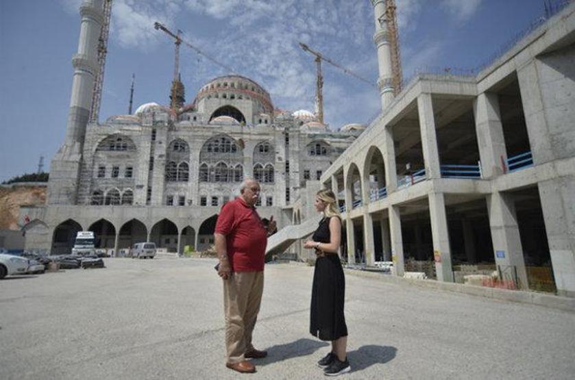 Çamlıca Cami inşaatında sona gelindi