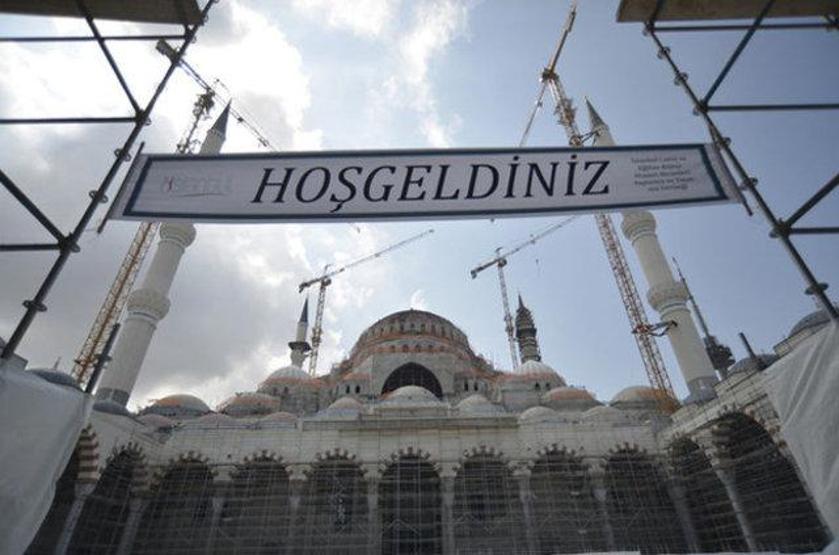Çamlıca Cami inşaatında sona gelindi