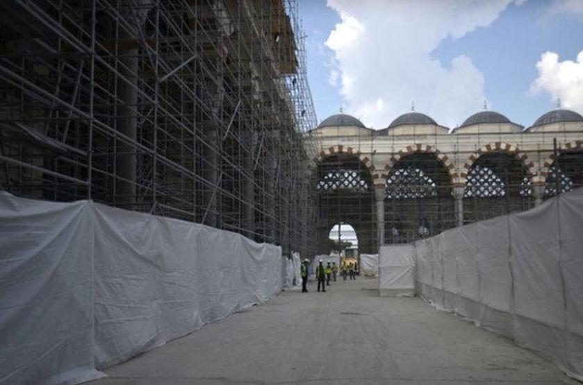 Çamlıca Cami inşaatında sona gelindi