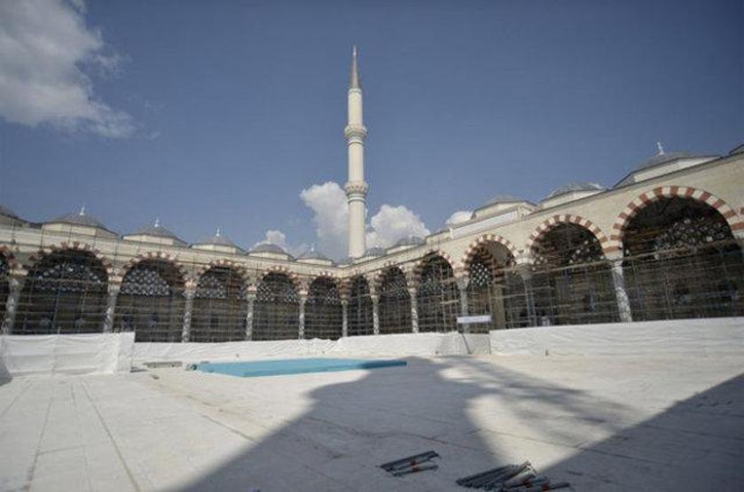 Çamlıca Cami inşaatında sona gelindi