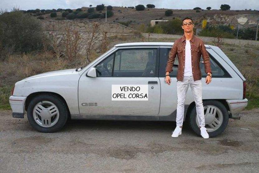 Ronaldonun araba sevdası capsleri