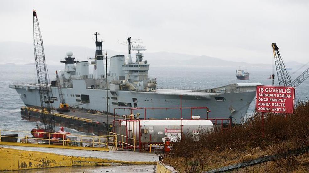 İngiliz donanmasının efsanesi HMS Illustrous Türkiyede parçalanacak