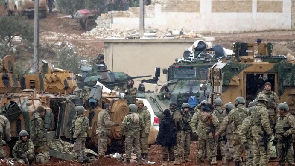 El Babdaki Fırat Kalkanı Operasyonundan ilk kareler