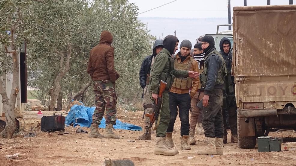El Babdaki Fırat Kalkanı Operasyonundan ilk kareler