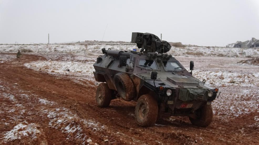 El Babdaki Fırat Kalkanı Operasyonundan ilk kareler