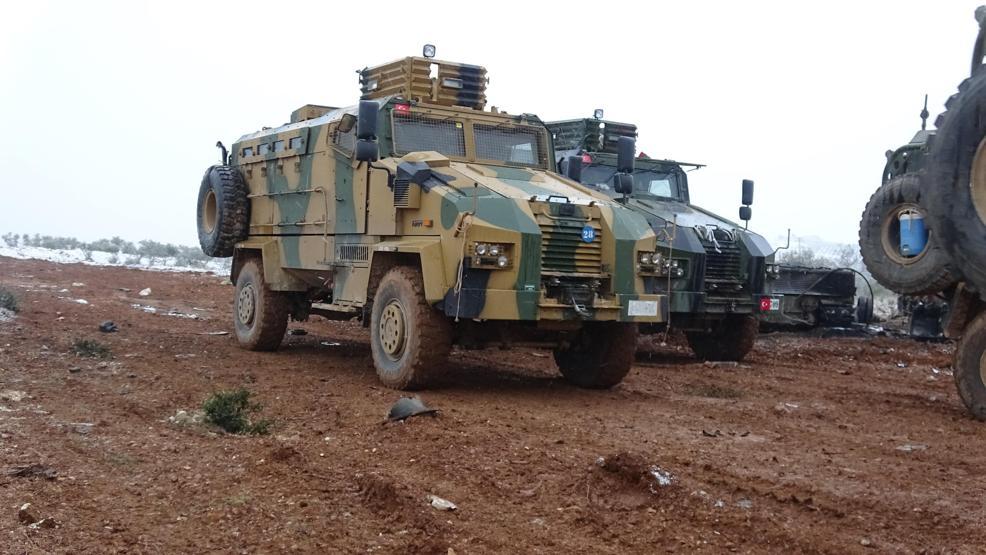 El Babdaki Fırat Kalkanı Operasyonundan ilk kareler