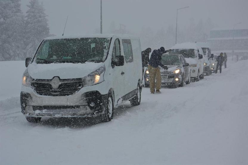 Uludağda kar kalınlığı 2 metreyi aştı