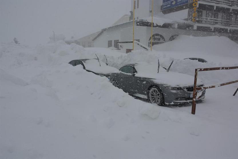 Uludağda kar kalınlığı 2 metreyi aştı