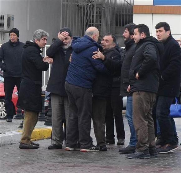 Adli Tıp önünde acı bekleyiş