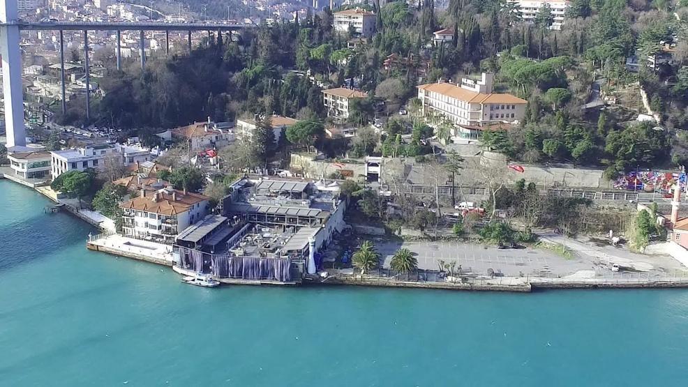 39 kişinin terör saldırısında öldüğü Reina havadan fotoğraflandı