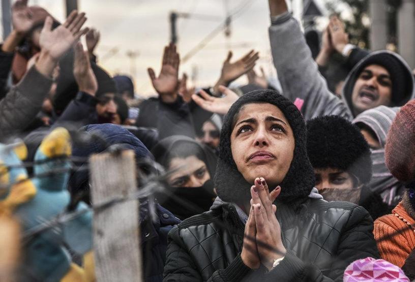Protestonun kadın hali
