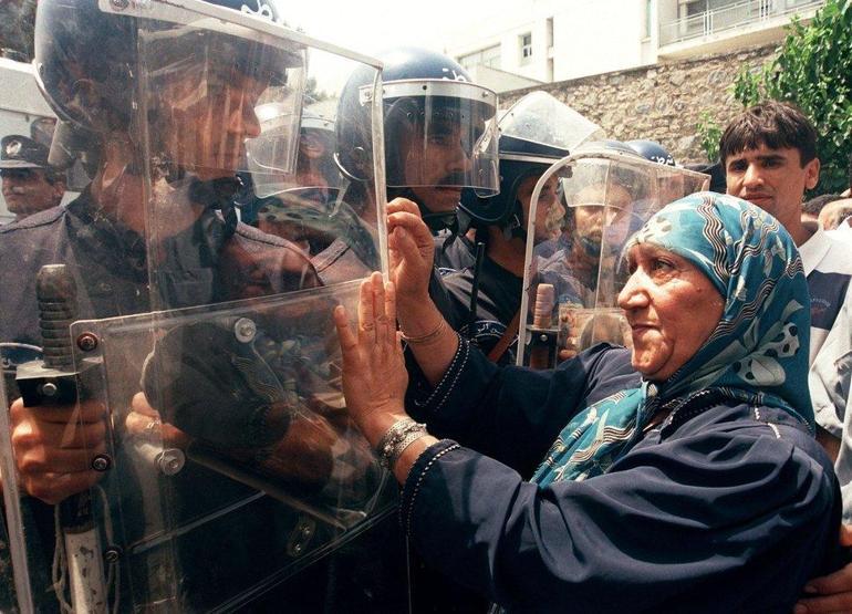 Protestonun kadın hali