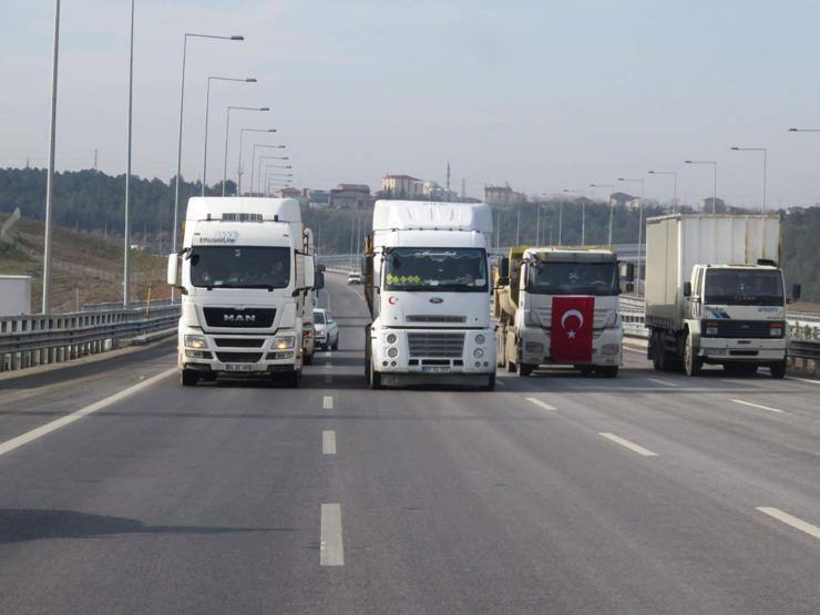 Yavuz Sultan Selim Köprüsünde eylem