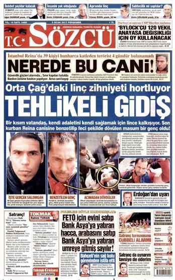 5 Ocak 2017 - Günün gazete manşetleri