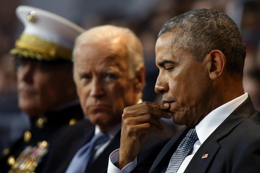 Obamanın veda konuşmasında bayıldı
