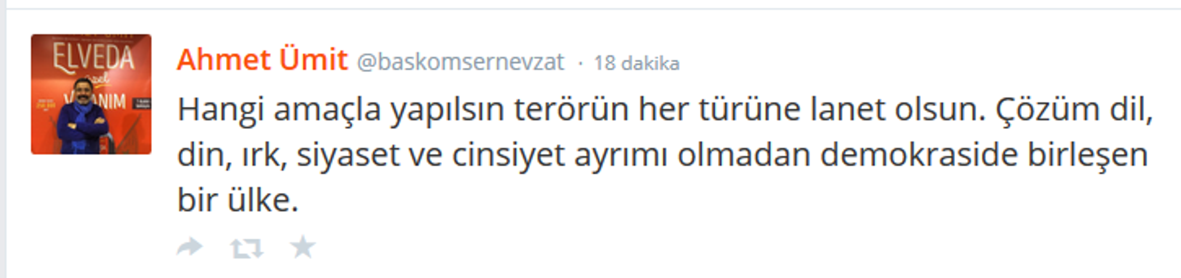 İzmirdeki patlamaya ünlülerin tepkileri