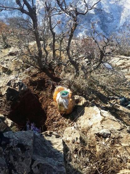 Bitlis’te bulunan patlayıcı imha edildi