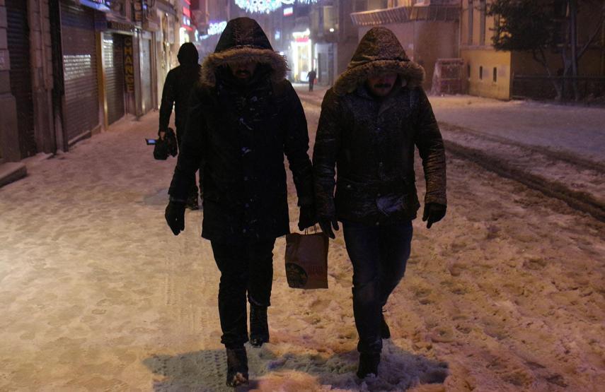 İşte İstanbulda ilçe ilçe kar kalınlıkları