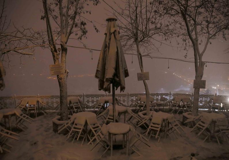İşte İstanbulda ilçe ilçe kar kalınlıkları