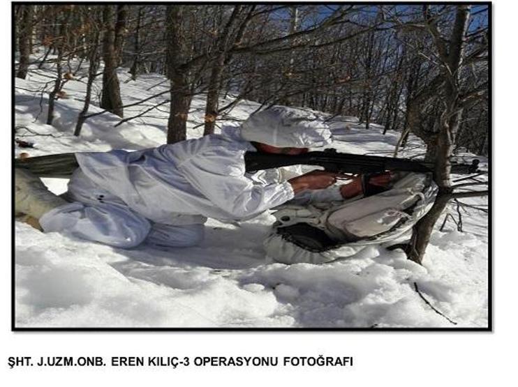 Bitliste PKK sığınakları imha edildi