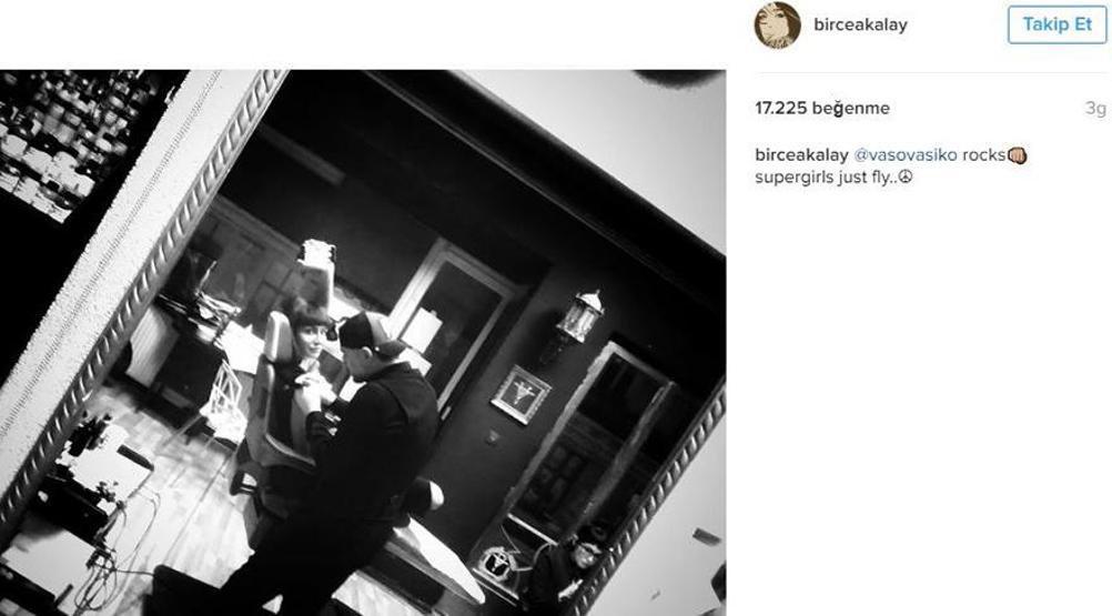 Birce Akalay dövmesini sildirdi