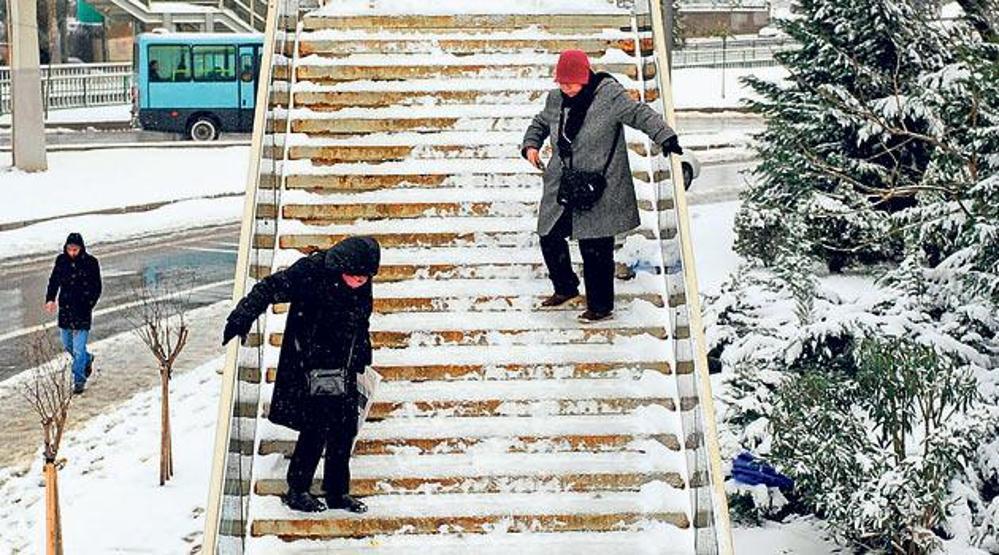 Karda düşmeden yürüme teknikleri