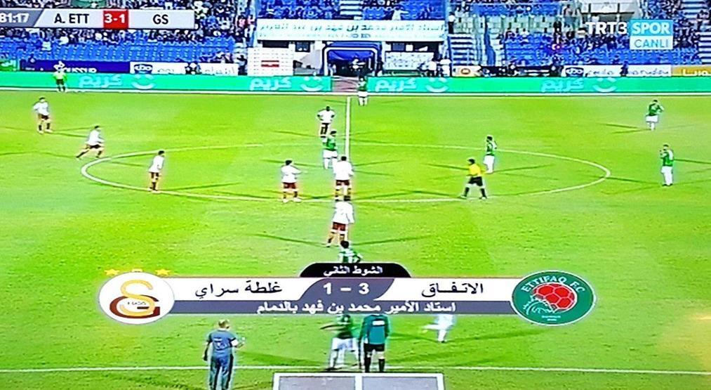 Galatasaray Arabistanda yenildi