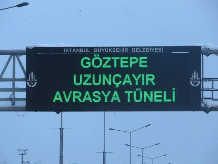 İstanbulda yollar bomboş