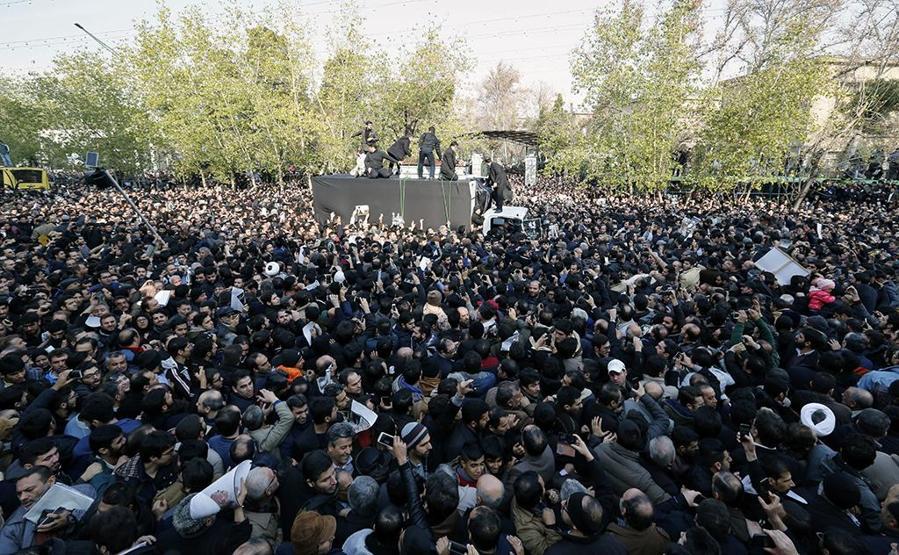 İranda muhalif öfke Rafsancinin cenazesinde patladı