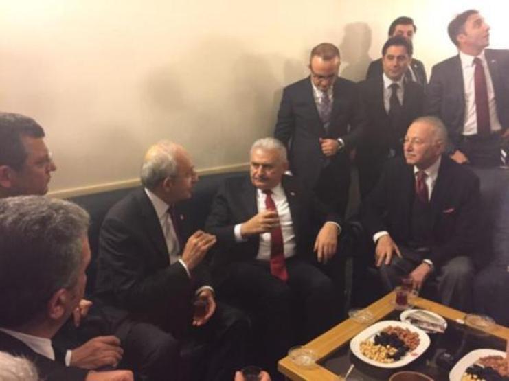 Yıldırım ile Kılıçdaroğlu arasında esprili görüşme