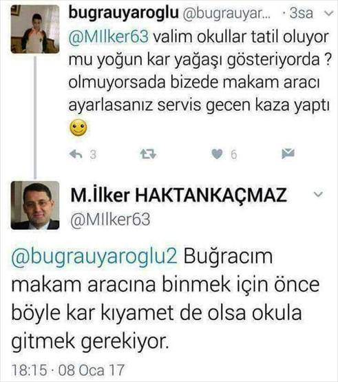 Validen makam aracı isteyen öğrenciye büyük sürpriz
