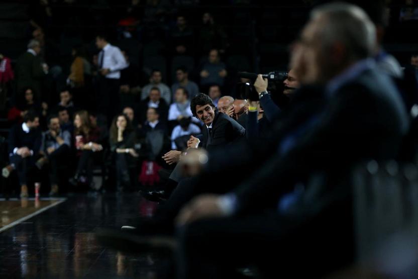 Beşiktaşlı futbolcular da salondaydı