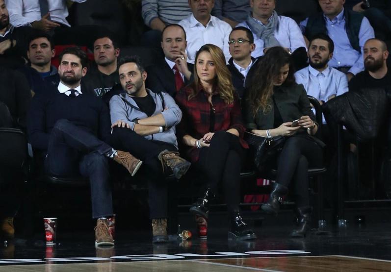 Beşiktaşlı futbolcular da salondaydı