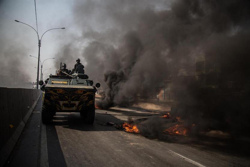 Peruda yol ücreti protestosu