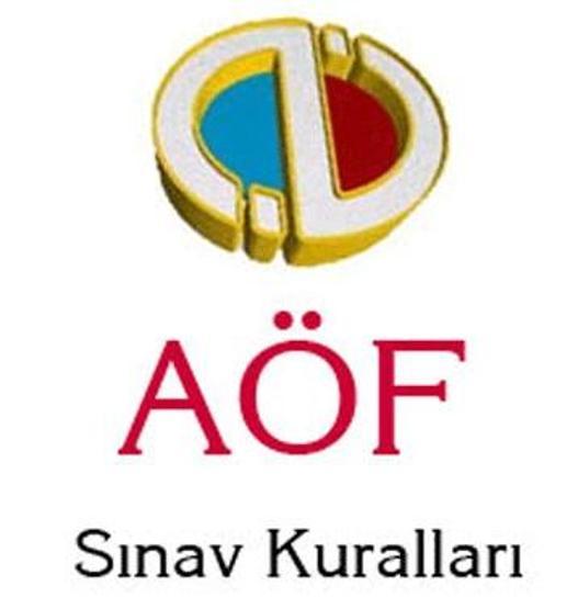 AÖF sınavlarında unutulmaması gereken kurallar