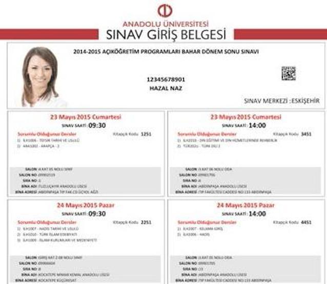 AÖF sınavlarında unutulmaması gereken kurallar