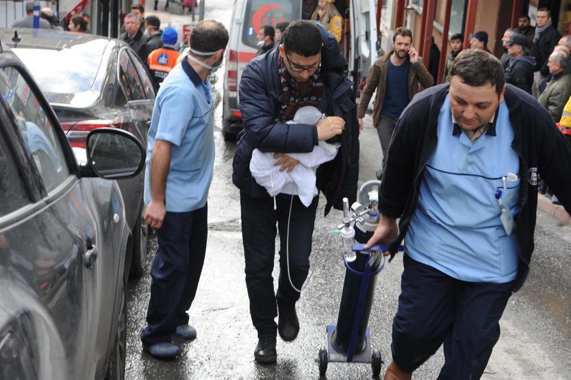 Şişli Etfal Hastanesinde yangın paniği