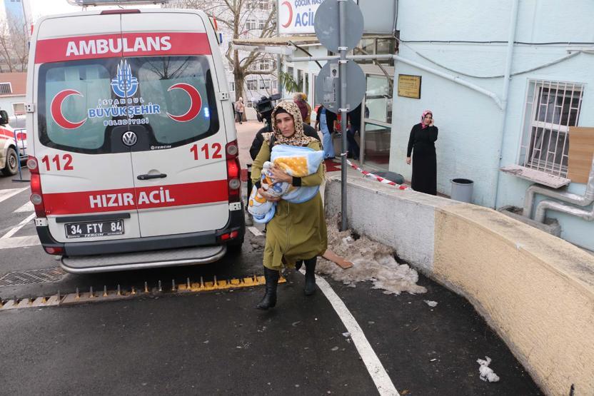 Şişli Etfal Hastanesinde yangın paniği
