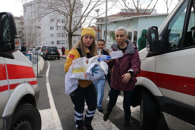 Şişli Etfal Hastanesinde yangın paniği