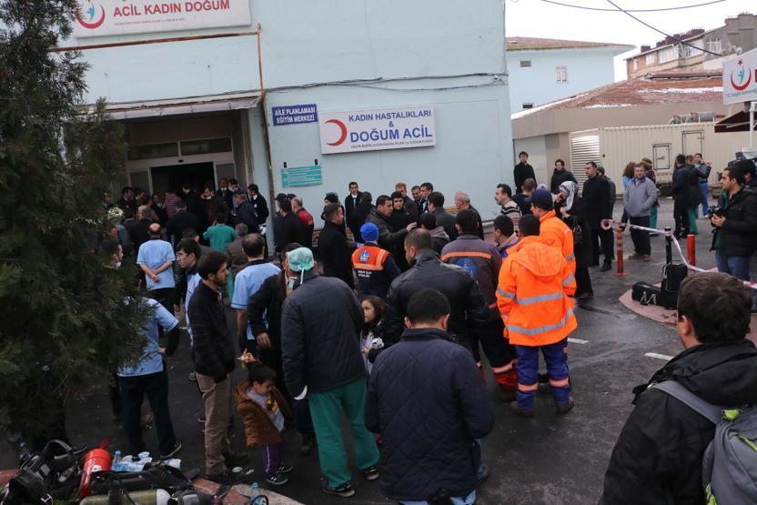 Şişli Etfal Hastanesinde yangın paniği