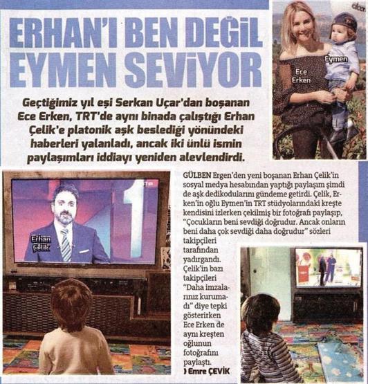Gülben Ergen ile Erhan Çelikin boşanma nedeni Ece Erken mi