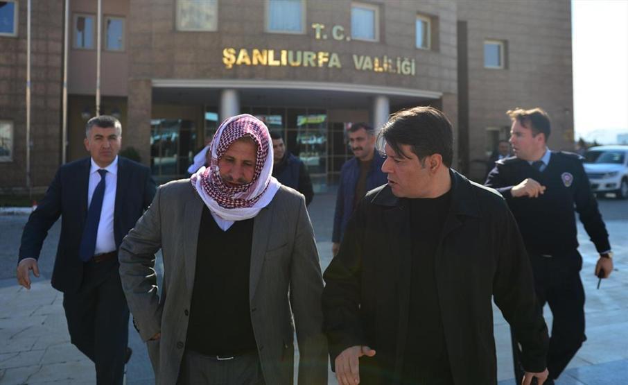 Şanlıurfada iki ailenin kavgasında vali aracı oldu