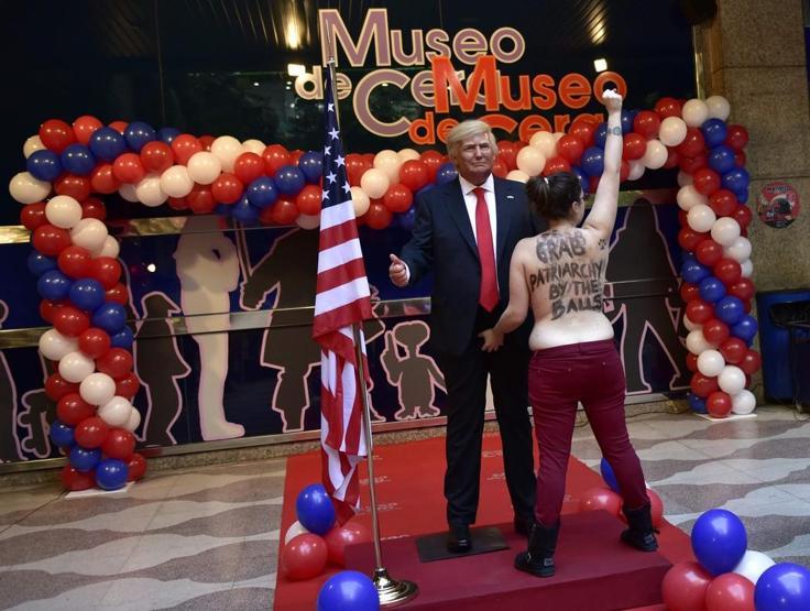 FEMENden Trump protestosu